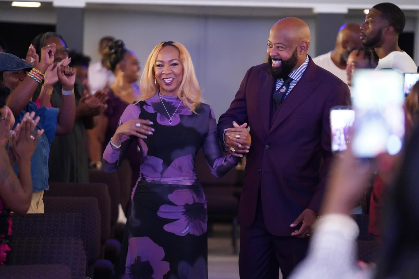 Bishop Dr. Richard Leaphart-Mack and Executive Pastor Synetra Leaphart-Mack